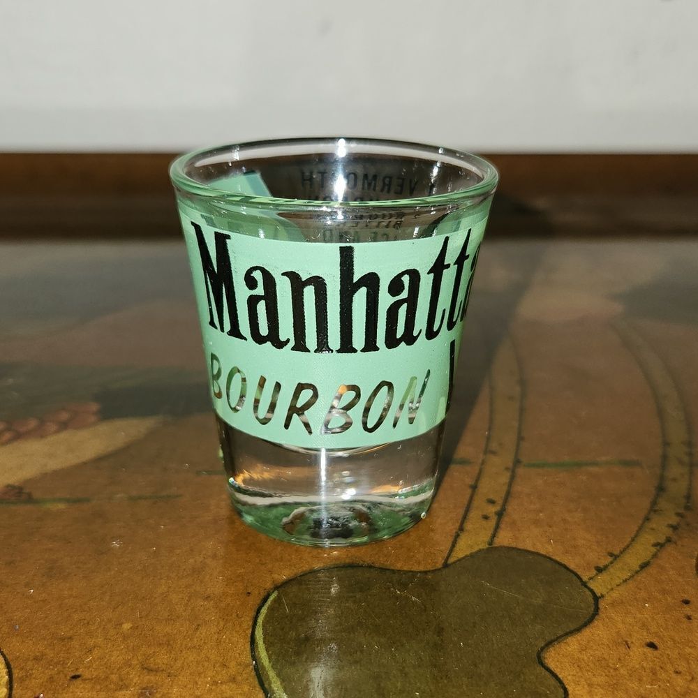 Manhattan Bourbon Shot Glass
